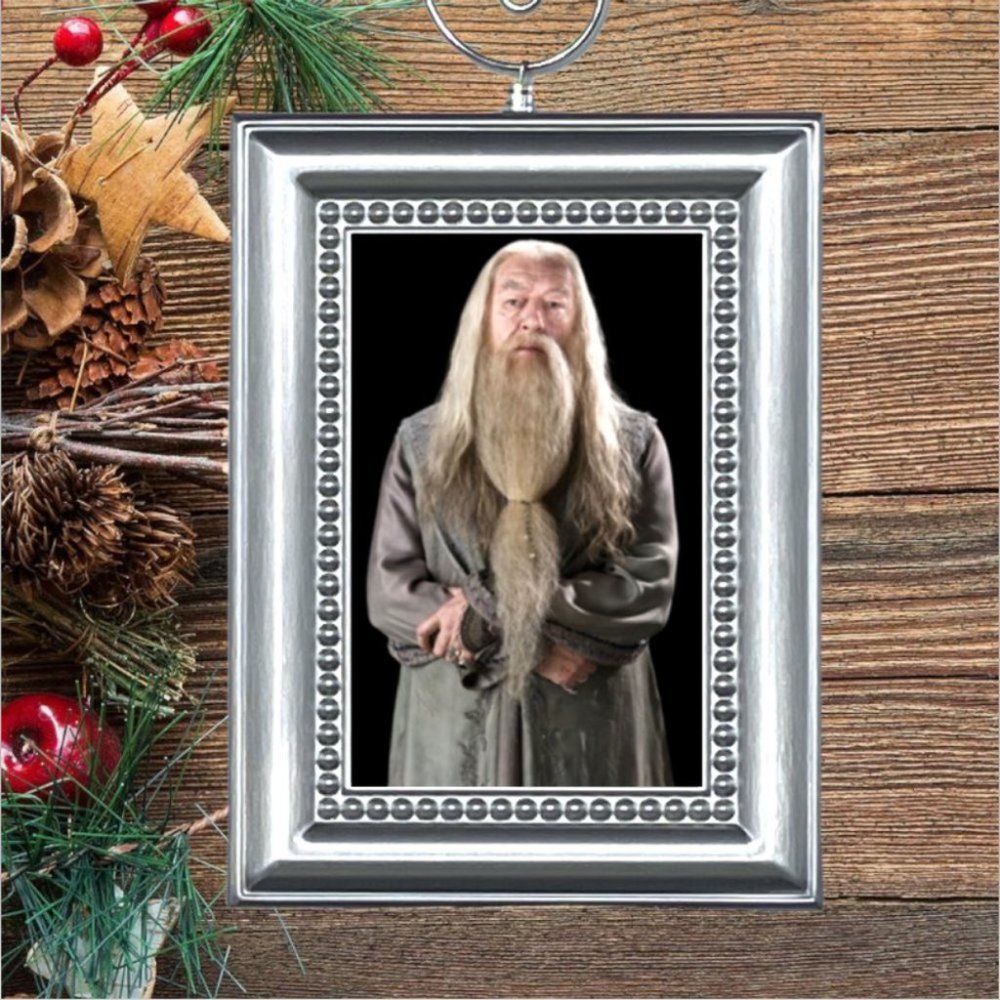 Harry Potter Professor Albus Dumbledore Hogwarts Headmaster Christmas Ornament
